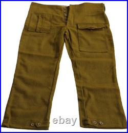 Reproduction d'uniforme de combat de pantalons britanniques 37 motifs