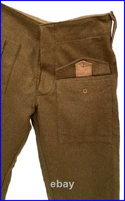 Reproduction d'uniforme de combat de pantalons britanniques 37 motifs