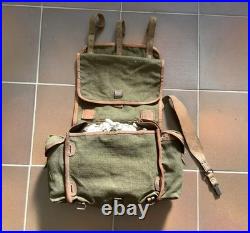 Sac À Dos Mle 1935 Français 100% Original Ww2 Avec Bretelles Occasion