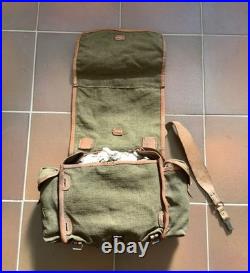 Sac À Dos Mle 1935 Français 100% Original Ww2 Avec Bretelles Occasion