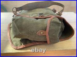 Sac À Dos Mle 1935 Français 100% Original Ww2 Avec Bretelles Occasion