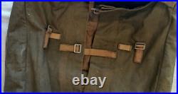Sac à dos Allemand Pilote Luftwaffe Kleidersack Afrika Korps AK ORIGINAL WWII