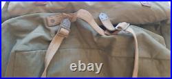 Sac à dos Allemand Pilote Luftwaffe Kleidersack Afrika Korps AK ORIGINAL WWII