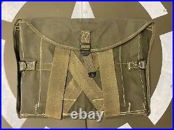 Sac médical parachutiste 3 poches US WW2 NOS