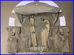 Sac médical parachutiste 3 poches US WW2 NOS