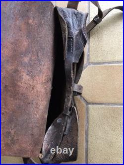 Sac musette monteur de ligne télégraphique téléphe Français ww1 ww2 France 1940