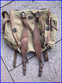 Sac supérieur modèle 1935 Français ww2, France 1940