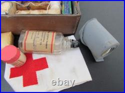 Sacoche De Médecin Heer Ww2 Original 39-45 Infirmier Landser Médical