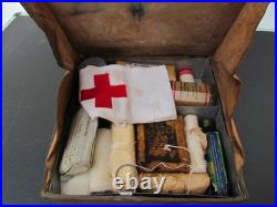Sacoche De Médecin Heer Ww2 Original 39-45 Infirmier Landser Médical Sacoche De Médecin Heer Ww2 Original 39-45 Infirmier Landser Médical