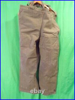Salopette model 1938 troupe motorisée France 40 WW2 French army motorcycle pant Salopette model 1938 troupe motorisée France 40 WW2 French army motorcycle pant