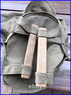 Seau / Vache à eau Allemand ww2 cavalerie campement