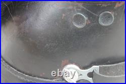 Shako allemand WW2 de la Police avec haarbuch de parade
