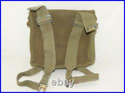 Small pack anglais 1943 camouflé et matriculé ORIGINAL BRITANNIQUE WWII WW2