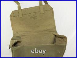 Small pack anglais 1943 camouflé et matriculé ORIGINAL BRITANNIQUE WWII WW2