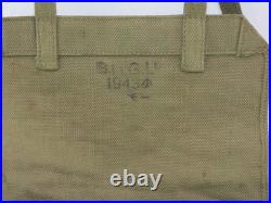 Small pack anglais 1943 camouflé et matriculé ORIGINAL BRITANNIQUE WWII WW2