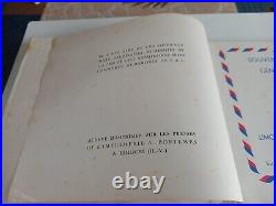 Souvenir De La Visite Du Général De Gaulle 4 Et 5 Mars 1945. Oradour. Complet Souvenir De La Visite Du Général De Gaulle 4 Et 5 Mars 1945. Oradour. Complet