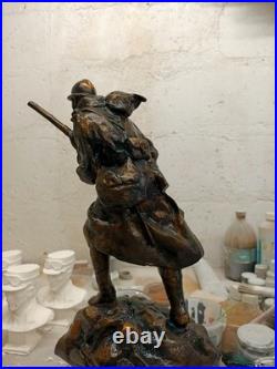 Statue de Poilu 1ère guerre 38 cm