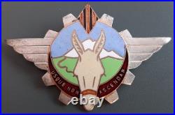 Sup Insigne 20° Compagnie Muletière 1° Armée Rhin et Danube 4° DMM ORIGINAL