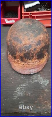 Superbe Casque Allemand De Fouille Militaria 39 45