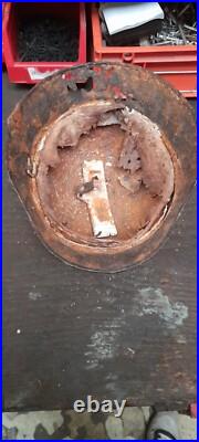 Superbe Casque Allemand De Fouille Militaria 39 45