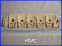 Superbe Ceinturon Cartouchière Springfield M1914 US 1GM et 2GM 100% original