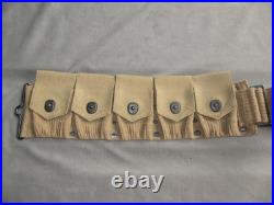 Superbe Ceinturon Cartouchière Springfield M1914 US 1GM et 2GM 100% original