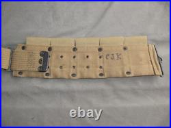 Superbe Ceinturon Cartouchière Springfield M1914 US 1GM et 2GM 100% original