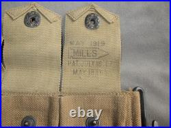 Superbe Ceinturon Cartouchière Springfield M1914 US 1GM et 2GM 100% original
