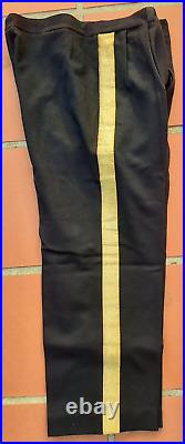 Superbe Pantalon Drap de laine Officier Marine WWII ORIGINAL UNIFORME FRANCE