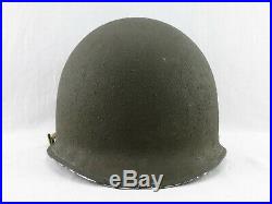 Superbe casque américain USM1 casque US ARMY OIGINAL US WWII 39 45