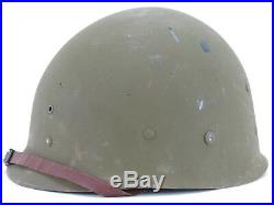 Superbe casque américain US M1 1944 COMPLET MILITARIA ORIGINAL US WWII 39 45