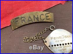 Superbe lot France Libre FFI Libé 1944 DFL FFL DAP para WW2