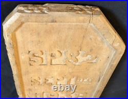 TRAVAIL DE SOLDAT SP82 SEPTbre 1939 BOIS SCULPTÉ SECTEUR POSTAL 82