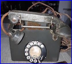 Telephone Militaire TM36 Maginot Poilu Tranchee France 40
