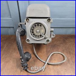 Téléphone bunker allemand Funke & Huster industriel 11 Kg Guerre Militaria