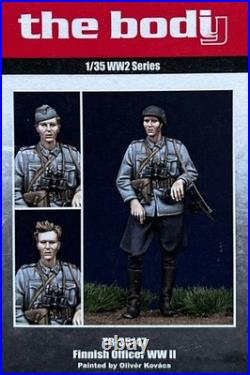 The Body officier d'infanterie finlandais de la Seconde Guerre mondiale à