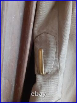 Tirailleurs Vareuse en toile sable de sous-officier de tirailleur année 1938