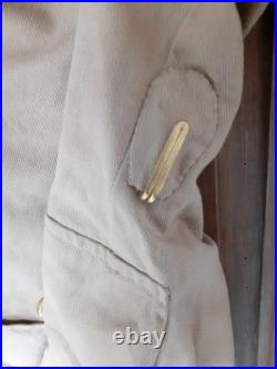 Tirailleurs Vareuse en toile sable de sous-officier de tirailleur année 1938