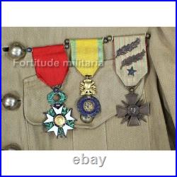 Tirailleurs Vareuse sable / tropicale RTA tirailleurs Algériens (Original)