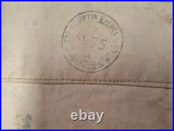 Toile De Tente Francaise Modele 35 Avec Rubans France 40 Datee 1935