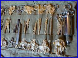 Trousse et instruments chirurgicaux US Army Medical
