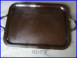 USN grand PLATEAU DE SERVICE MESS WW2 NAVY US TBE