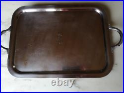 USN grand PLATEAU DE SERVICE MESS WW2 NAVY US TBE