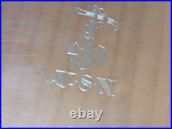 USN grand PLATEAU DE SERVICE MESS WW2 NAVY US TBE