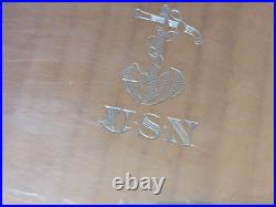 USN grand PLATEAU DE SERVICE MESS WW2 NAVY US TBE