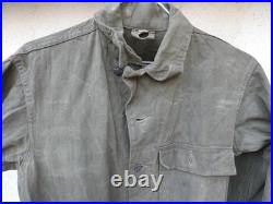 US ARMY WW2 Authentique Combinaison HBT Impregnée Anti Gaz PG Vendu en l'état
