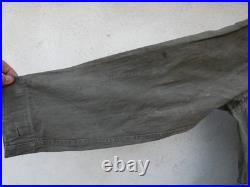 US ARMY WW2 Authentique Combinaison HBT Impregnée Anti Gaz PG Vendu en l'état