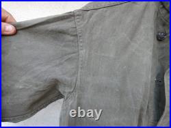US ARMY WW2 Authentique Combinaison HBT Impregnée Anti Gaz PG Vendu en l'état