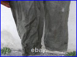 US ARMY WW2 Authentique Combinaison HBT Impregnée Anti Gaz PG Vendu en l'état