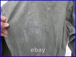 US ARMY WW2 Authentique Combinaison HBT Impregnée Anti Gaz PG Vendu en l'état
